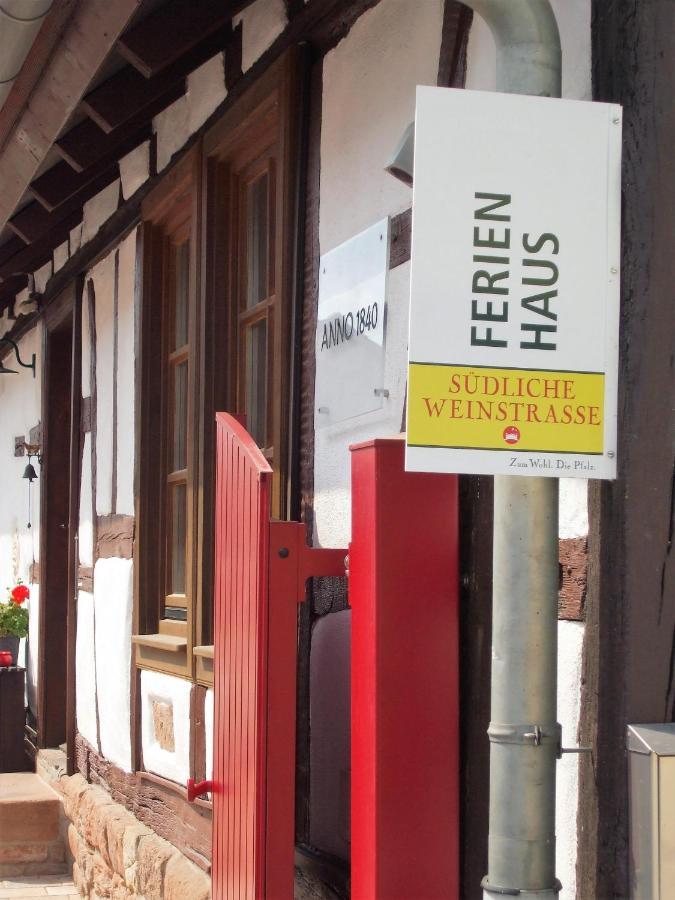 Ferienhaus Pfalzklause Billigheim-Ingenheim Dış mekan fotoğraf