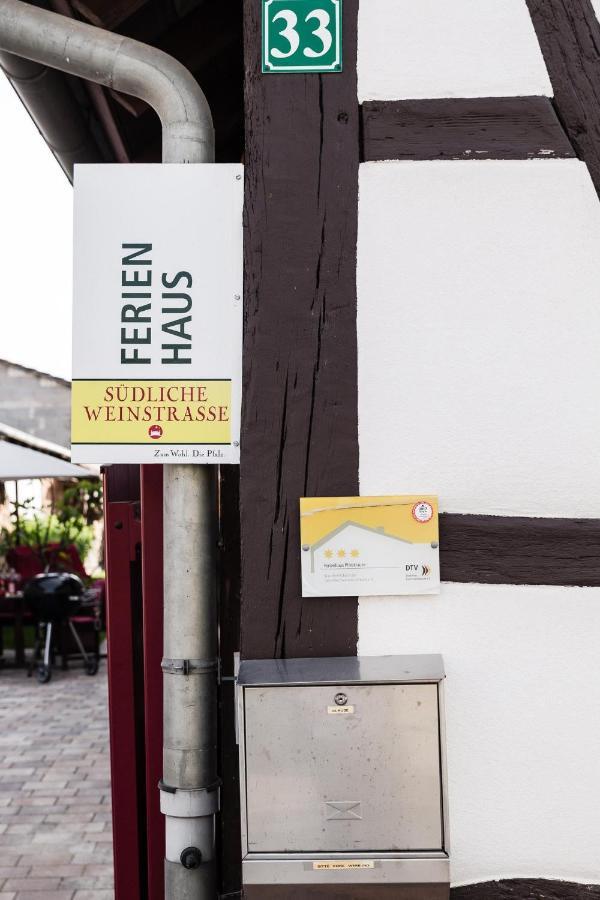 Ferienhaus Pfalzklause Billigheim-Ingenheim Dış mekan fotoğraf